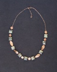 Green Jasper & Copper Necklace