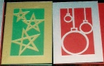 Stencil Cut-out Cards